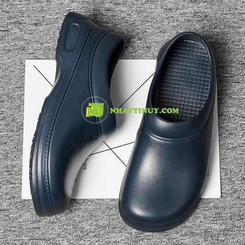 Giày bếp cao su wako chống thấm dầu chống trơn trượt