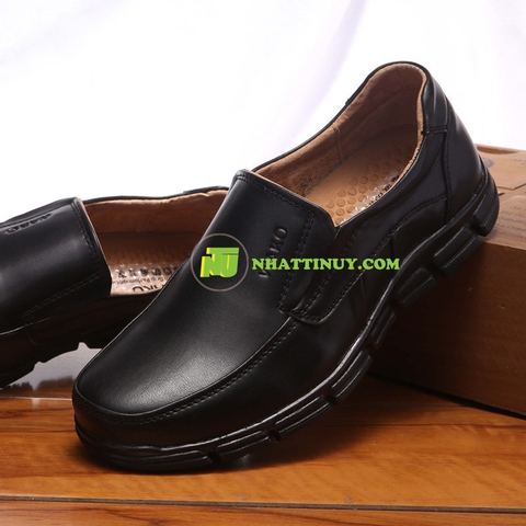 Giày đầu bếp da Wako chống trơn trượt khách sạn