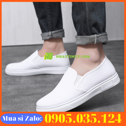 Giày nam y tá đế mềm thoáng khí chống trơn trượt