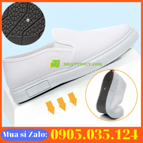 Giày nam y tá đế mềm thoáng khí chống trơn trượt