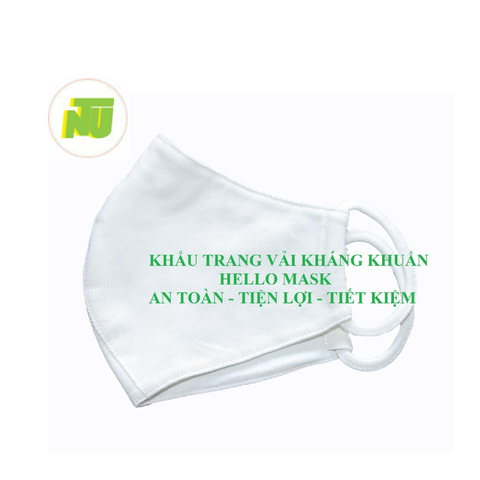 Khẩu trang vải kháng khuẩn Hello Mask