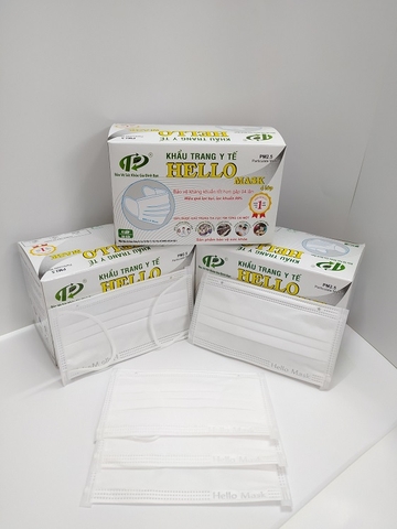 Khẩu trang 4 lớp (Khẩu trang Hello Mask 4 lớp)