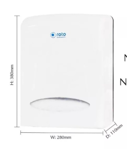 Hộp nhựa đựng giấy treo tường