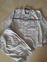 Quần áo kaki 65/35 màu xám
