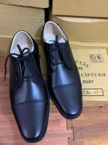 Giày Da Bảo Vệ  (có cột dây- giày da )