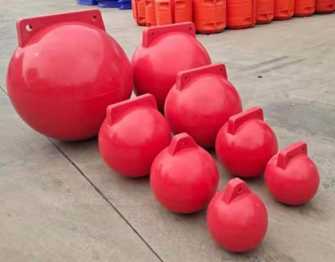 Phao nổi hình cầu 2 tai D600