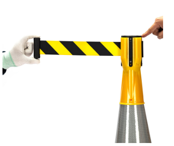 Đầu và dây nối cọc tiêu dài 3m