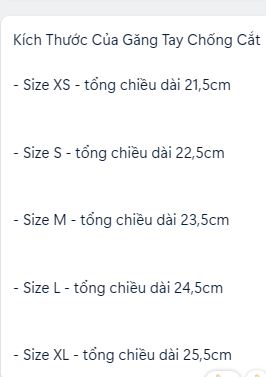 Găng tay thép chống cắt