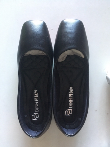 Giày văn phòng nữ đế bệt ( tên xuất hóa đơn: Giày da)