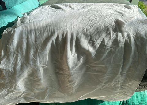 Vải lau trắng