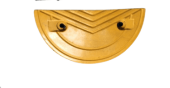 Đầu gờ giảm tốc cao su, kích thước: 350x170x50mm