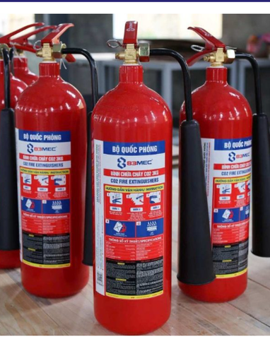 BÌNH CHỮA CHÁY MT3 KHÍ  BQP 83MEC CÓ TEM KĐ