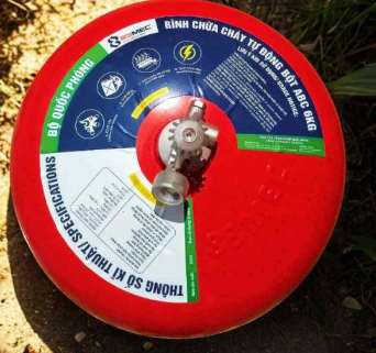 BÌNH CẦU CHỮA CHÁY 6K BỘT- BQP MEC83 CÓ TEM KĐ