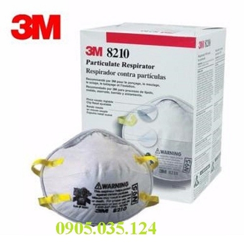 5 Cái khẩu trang chống bụi 3M8210