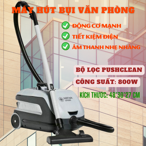 Máy hút bụi Văn phòng Nilfisk Leach VP600 tiết kiệm điện