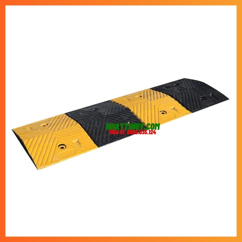 Gờ giảm tốc cao su giới hạn tốc độ; đai đệm cao su và nhựa