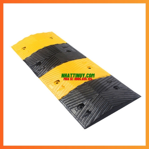 Gờ giảm tốc cao su giới hạn tốc độ; đai đệm cao su và nhựa