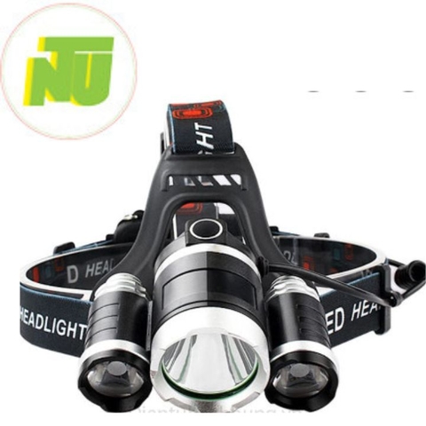 Đèn pin đội đầu 3 bóng Cree T6