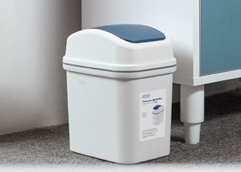 Thùng rác nắp lật Hiro 10L-Inochi