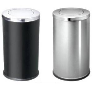 THÙNG RÁC INOX NẮP LẬT A35-P