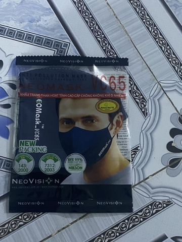 Khẩu trang kháng khuẩn VC65