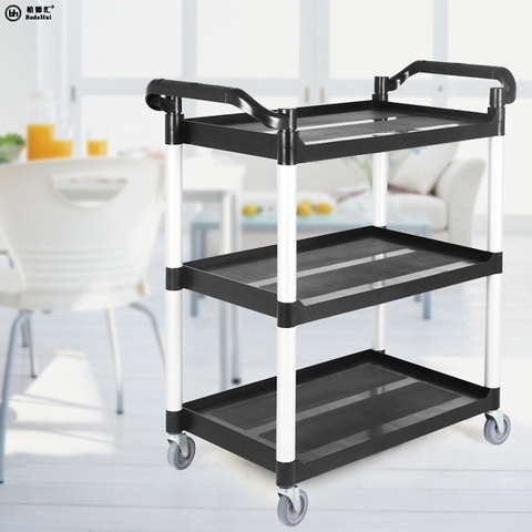 Xe phục vụ 3 tầng đen NTU-010B