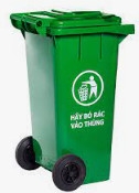 THÙNG RÁC NHỰA 120 Lít
