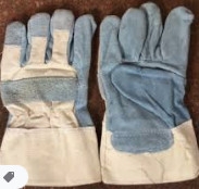 2 đôi găng tay da hàn ngắn