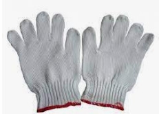 10 đôi găng tay len trắng