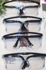 5 kính bảo hộ Bảo Bình gọng đen tròng trắng