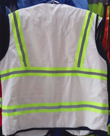 Áo ghile có phản quang kem size L