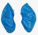 Bọc giày không dệt màu xanh