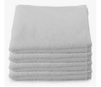 Khăn lau màu trắng 30x40