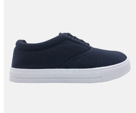 Giày vải XP xanh cột dây