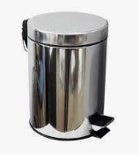 Thùng rác inox chân đạp 8L