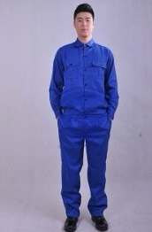 Áo quần kaki xanh bích