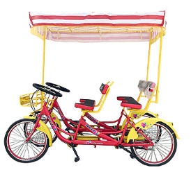 Xe đạp 4 người