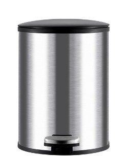Thùng rác đạp chân 12L chống vân tay