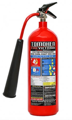Bình chữa cháy khí Tomoken CO2 5kg