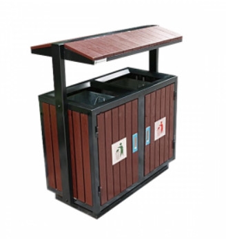 Thùng rác ngoài trời TRD02-DG