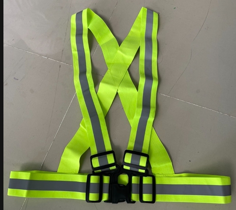 Áo phản quang dây vải