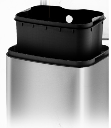 Thùng rác đạp chân 13L