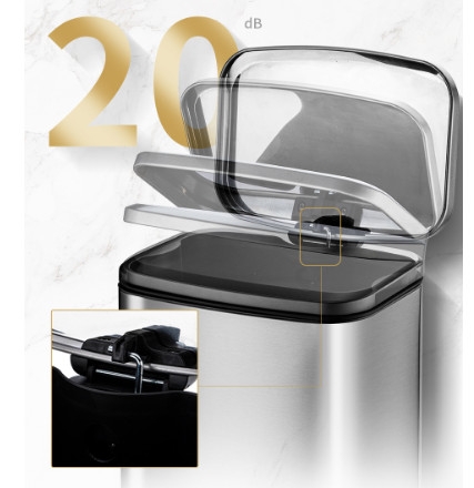 Thùng rác đạp chân 13L