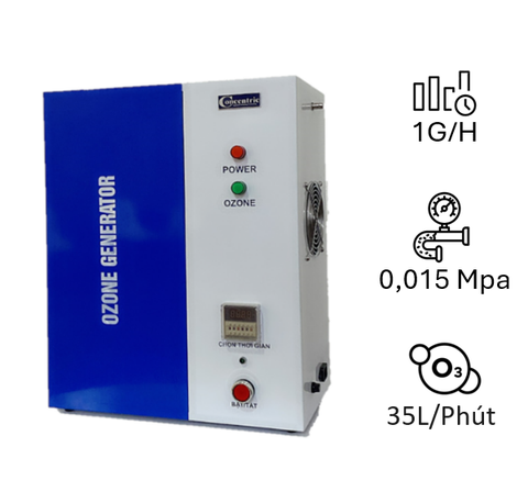 Máy Ozone Công nghiệp CONCENTRIC DO1 - Khử Khuẩn Và Khử Mùi Hiệu Quả