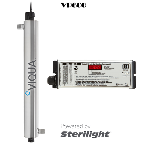 Đèn UV diệt khuẩn VIQUA VP600/2 - VP600M/2 (Kết hợp đầu dò UV)