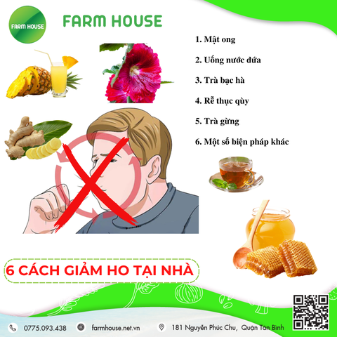 6 liệu pháp giảm ho tại nhà