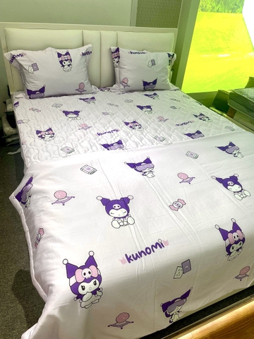 Bộ Chăn Ga Gối Tencen Lụa T25