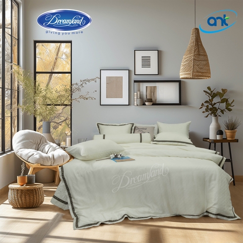 Bộ Chăn Ga Gối Tơ Tằm Cao Cấp TMS04