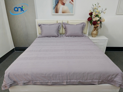 Bộ Chăn Ga Gối Ogarnic Tơ Tằm JQ10
