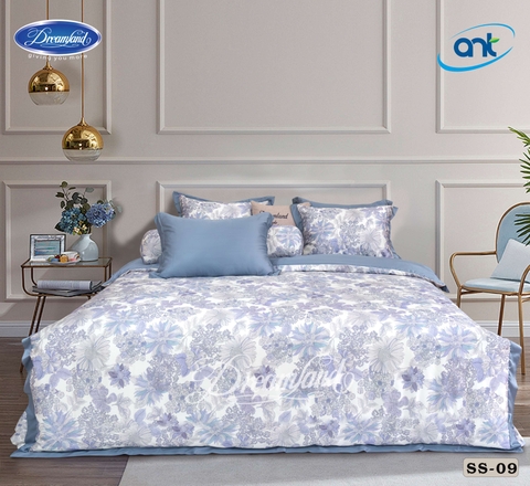 Bộ Chăn Ga Gối Ogarnic Tơ Tằm SS09
